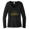 Women's Long Sleeve V Neck Tee Thumbnail