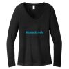 Women's Long Sleeve V Neck Tee Thumbnail