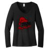 Women's Long Sleeve V Neck Tee Thumbnail