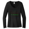 Women's Long Sleeve V Neck Tee Thumbnail